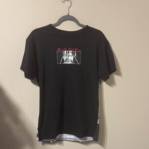 Unisex Black Darth Vader / Star Wars Theme Shirt sz xL ? No Size / Material Tag